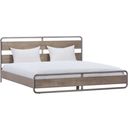 Zest Queen Solid Wood Platform Bed In Natural Oak