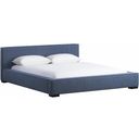 Zest Queen Wide Upholstered Bed In Blue