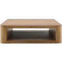 The appearance of Zoey Coffee Table In Oak designed by ACME in the modern / contemporary interior design. This oak piece of furniture was selected by 1StopBedrooms from Zoey Collection to add a touch of cosiness and style into your home. Sku: LV04215. Material: Wood.
