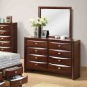 Zosimo Dresser In Dark Cherry