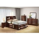 Zosimo Full Bed In Dark Cherry