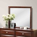 Zosimo Mirror In Dark Cherry