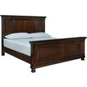 Porter Rustic Brown Panel Bedroom Set by Ashley Furniture | 1StopBedrooms