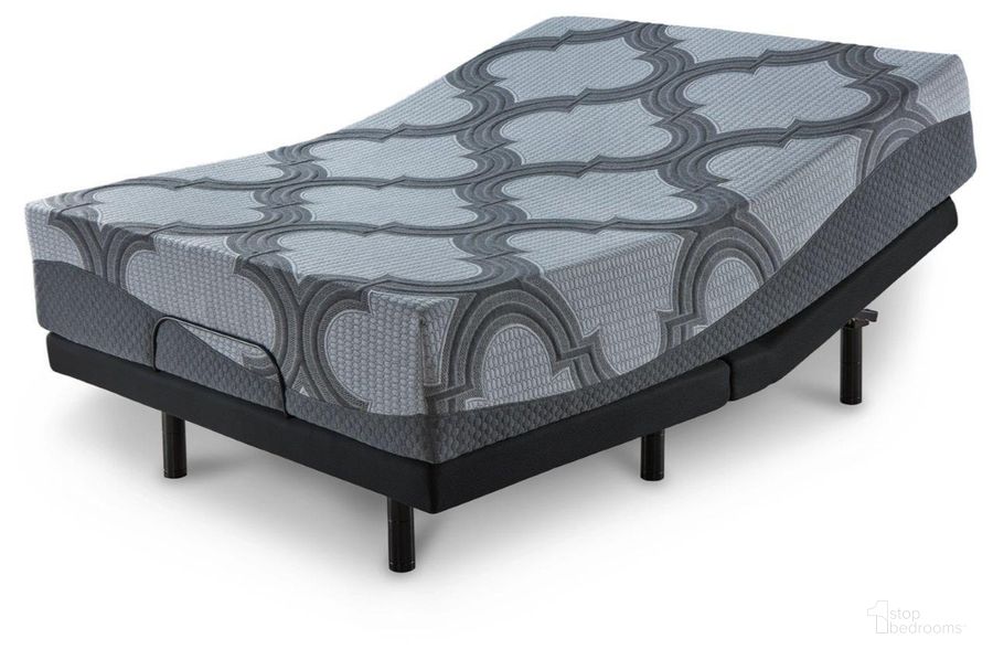 The appearance of 12 Inch Ashley Hybrid King Adjustable Base and Mattress In Gray designed by Signature Design by Ashley in the traditional interior design. This gray piece of furniture  was selected by 1StopBedrooms from 12 Inch Ashley Hybrid Collection to add a touch of cosiness and style into your home. Sku: M62841;M9X742. Material: Fabric. Size: King. Product Type: Adjustable Base. Image1