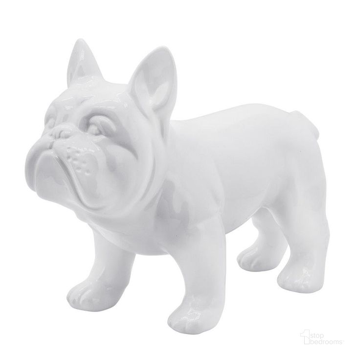 The appearance of 12 Inch Bulldog In White designed by Sagebrook in the modern / contemporary interior design. This white piece of furniture  was selected by 1StopBedrooms from  to add a touch of cosiness and style into your home. Sku: 16464. Material: Ceramic. Product Type: Decorative Accessory. Image1
