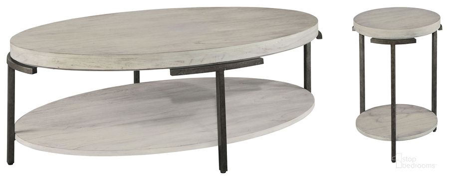 The appearance of 24101 Sierra And Black Oval Occasional Table Set designed by Hekman in the transitional interior design. This black and beige piece of furniture  was selected by 1StopBedrooms from Sierra Heights Collection to add a touch of cosiness and style into your home. Sku: 24101;24105. Material: Wood. Product Type: Occasional Table Set. Image1