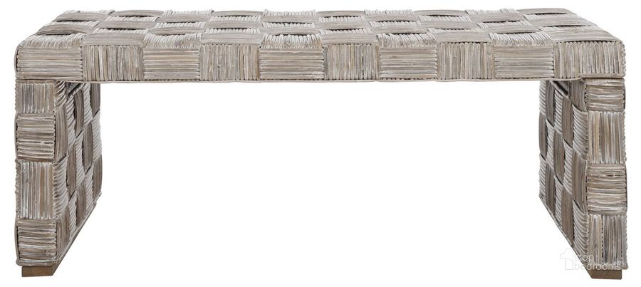 The appearance of Adkin White Wash Rattan Coffee Table designed by Safavieh in the traditional interior design. This white piece of furniture  was selected by 1StopBedrooms from Adkin Collection to add a touch of cosiness and style into your home. Sku: WIK6503A. Product Type: Coffee Table. Material: Rattan. Image1