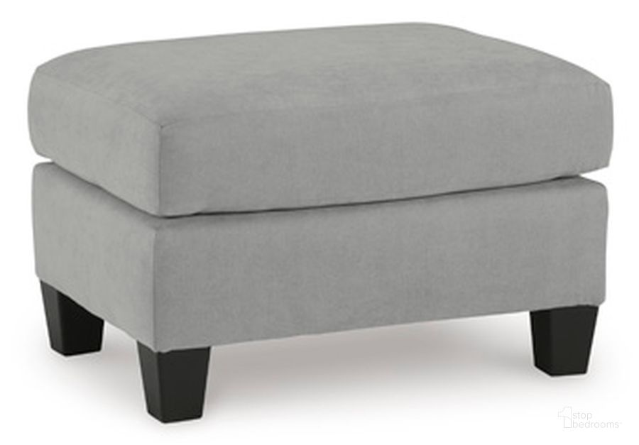 The appearance of Adlai Ottoman In Shadow designed by Signature Design by Ashley in the modern / contemporary interior design. This shadow piece of furniture  was selected by 1StopBedrooms from Adlai Collection to add a touch of cosiness and style into your home. Sku: 3010314. Material: Fabric. Product Type: Ottoman.