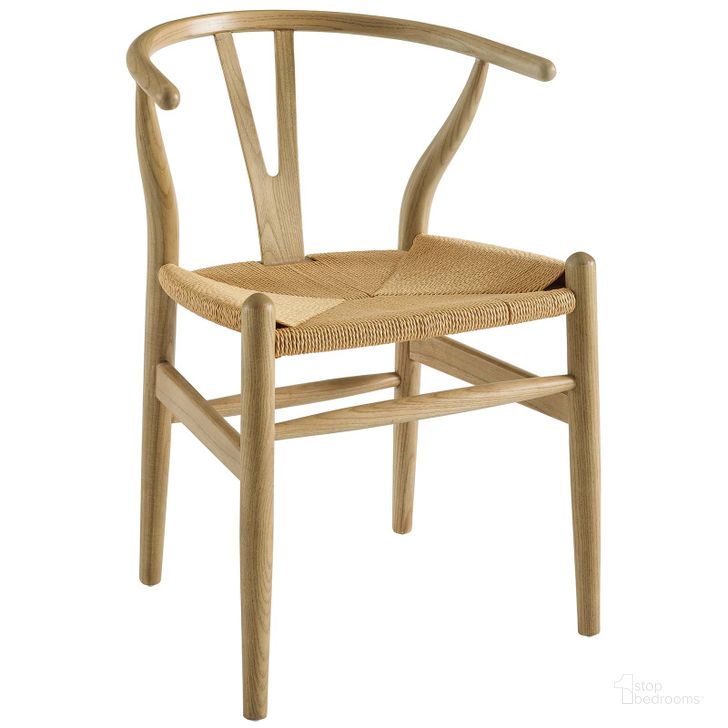 The appearance of Amish Natural Dining Wood Arm Chair EEI-552-NAT designed by Modway in the modern / contemporary interior design. This natural piece of furniture  was selected by 1StopBedrooms from Amish Collection to add a touch of cosiness and style into your home. Sku: EEI-552-NAT. Material: Wood. Product Type: Arm Chair. Image1