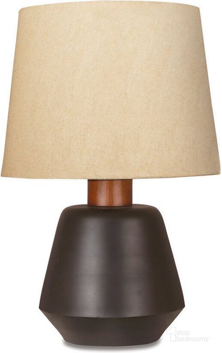 The appearance of Ancel Black/Brown Metal Table Lamp designed by Signature Design by Ashley in the modern / contemporary interior design. This black/brown piece of furniture  was selected by 1StopBedrooms from Ancel Collection to add a touch of cosiness and style into your home. Sku: L204204. Material: Metal. Product Type: Table Lamp. Image1