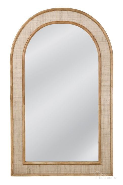 The appearance of Anna Floor Mirror In Tan designed by Bassett Mirror Company in the traditional interior design. This tan piece of furniture  was selected by 1StopBedrooms from  to add a touch of cosiness and style into your home. Sku: M4902. Material: Wood. Product Type: Floor Mirror. Image1