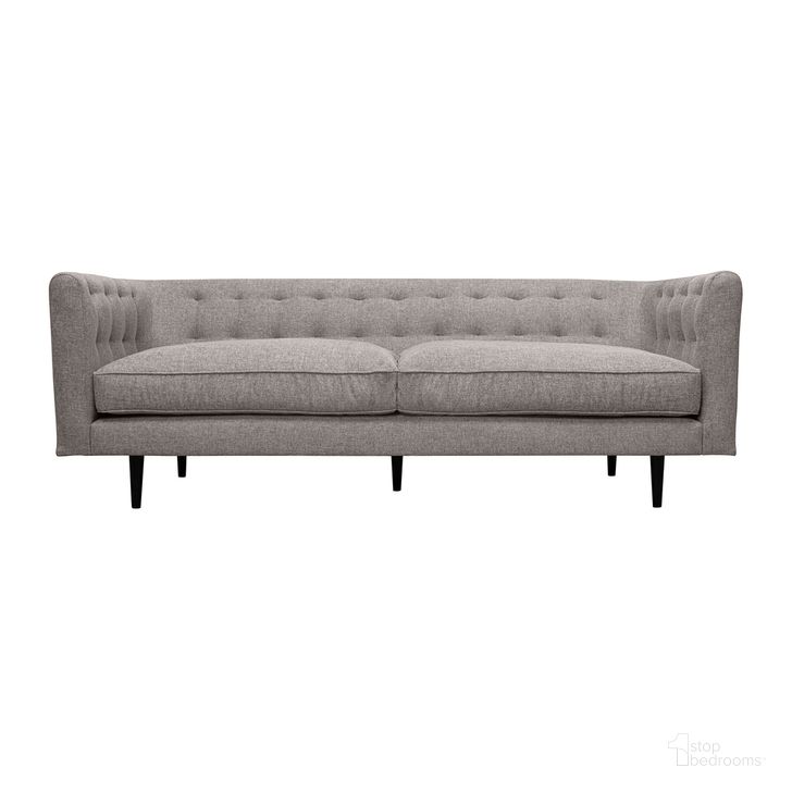 The appearance of Annabelle 80 Inch Fabric Sofa In Gray designed by Armen Living in the modern / contemporary interior design. This gray piece of furniture  was selected by 1StopBedrooms from Annabelle Collection to add a touch of cosiness and style into your home. Sku: LCANSOGRY. Material: Wood. Product Type: Sofa. Image1