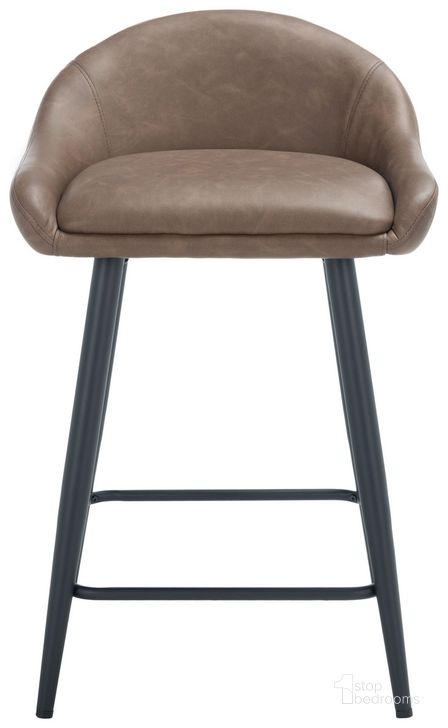 The appearance of Anson Counter Stool in Saddle designed by Safavieh in the modern / contemporary interior design. This saddle piece of furniture  was selected by 1StopBedrooms from Anson Collection to add a touch of cosiness and style into your home. Sku: BST7504B. Material: Steel. Product Type: Barstool. Image1