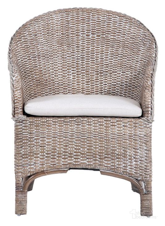 The appearance of Antonia Accent Chair with Cushion in Grey designed by Safavieh in the modern / contemporary interior design. This grey piece of furniture  was selected by 1StopBedrooms from Antonia Collection to add a touch of cosiness and style into your home. Sku: ACH6504A. Product Type: Accent Chair. Material: Rattan. Image1