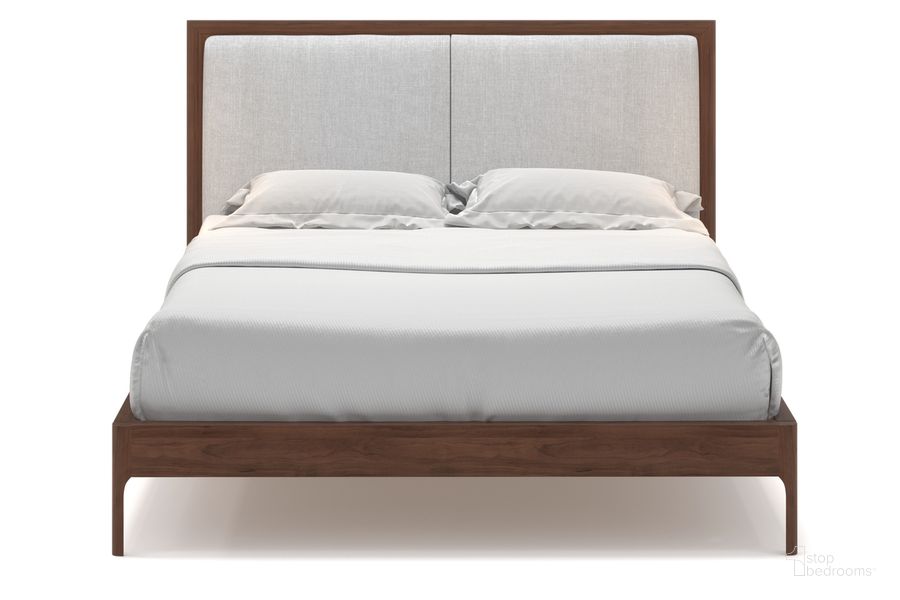 The appearance of Anushka Full Size Bed In Walnut designed by Aeons in the  interior design. This walnut piece of furniture  was selected by 1StopBedrooms from Hej Collection to add a touch of cosiness and style into your home. Sku: AE5488-Walnut-1;AE5488-Walnut-2;AE5488-Walnut-3. Material: Wood. Product Type: Bed. Bed Size: Full. Image1