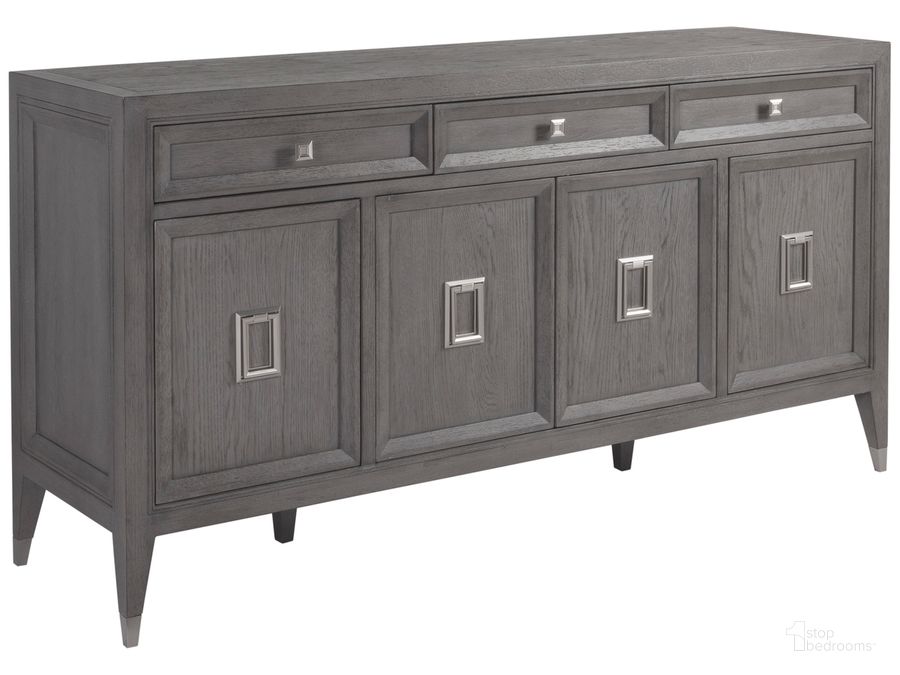 The appearance of Appellation Buffet designed by Artistica Home in the transitional interior design. This gray piece of furniture  was selected by 1StopBedrooms from Appellation Collection to add a touch of cosiness and style into your home. Sku: 01-2200-852. Product Type: Buffet. Image1
