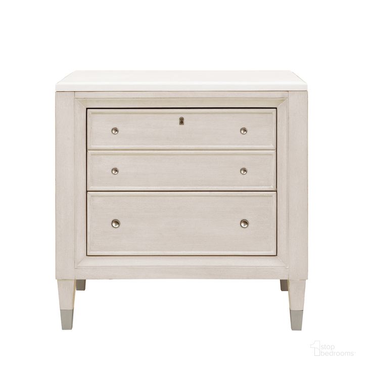 The appearance of Ashby Place 2-Drawer Nightstand with USB-C Port In Natural designed by Pulaski in the transitional interior design. This natural piece of furniture  was selected by 1StopBedrooms from Ashby Place Collection to add a touch of cosiness and style into your home. Sku: P359140. Product Type: Nightstand. Material: Rubberwood. Image1