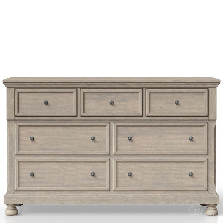 The appearance of Ashcott Dresser designed by Bernards in the transitional interior design. This weathered grey piece of furniture  was selected by 1StopBedrooms from Ashcott Collection to add a touch of cosiness and style into your home. Sku: 1070-130. Material: Wood. Product Type: Dresser. Image1