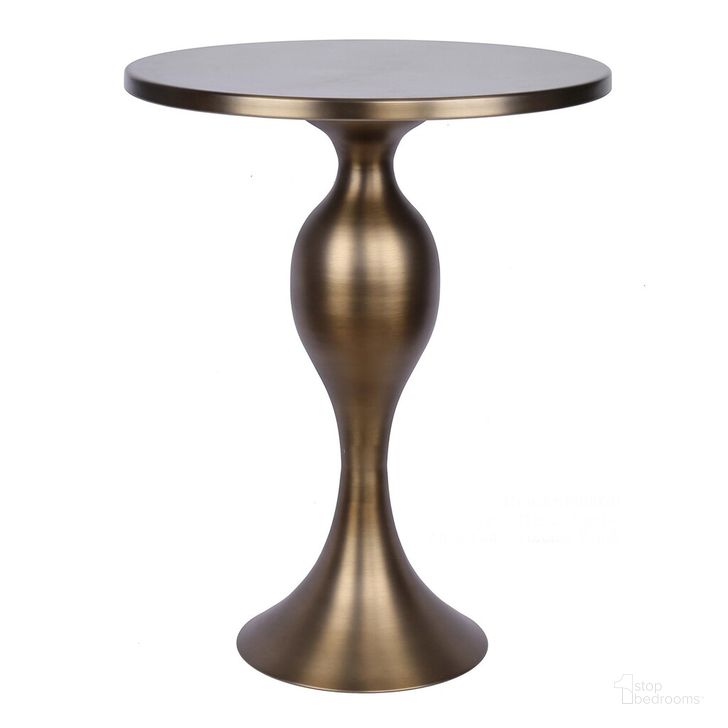 The appearance of Ashland 24 Inch Metal Accent Table In Bronze designed by Lumisource in the modern / contemporary interior design. This bronze piece of furniture  was selected by 1StopBedrooms from Ashland Collection to add a touch of cosiness and style into your home. Sku: TBS24-ASHLND BZ. Material: Metal. Product Type: Accent Table. Image1