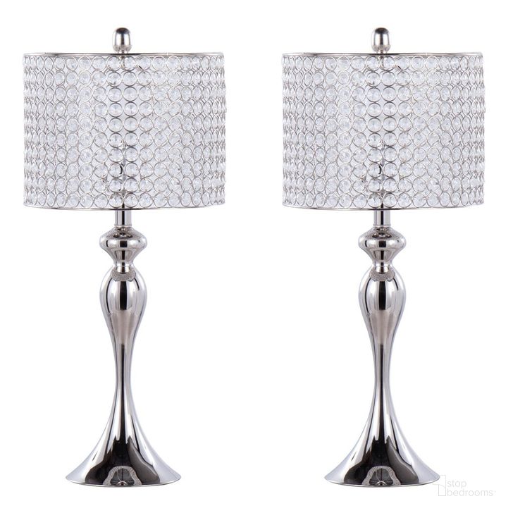 The appearance of Ashland 27 Inch Metal Table Lamp Set of 2 In Nickel designed by Lumisource in the modern / contemporary interior design. This nickel piece of furniture  was selected by 1StopBedrooms from Ashland Collection to add a touch of cosiness and style into your home. Sku: GTS27-ASHLND PNICLR2. Material: Metal. Product Type: Table Lamp. Image1