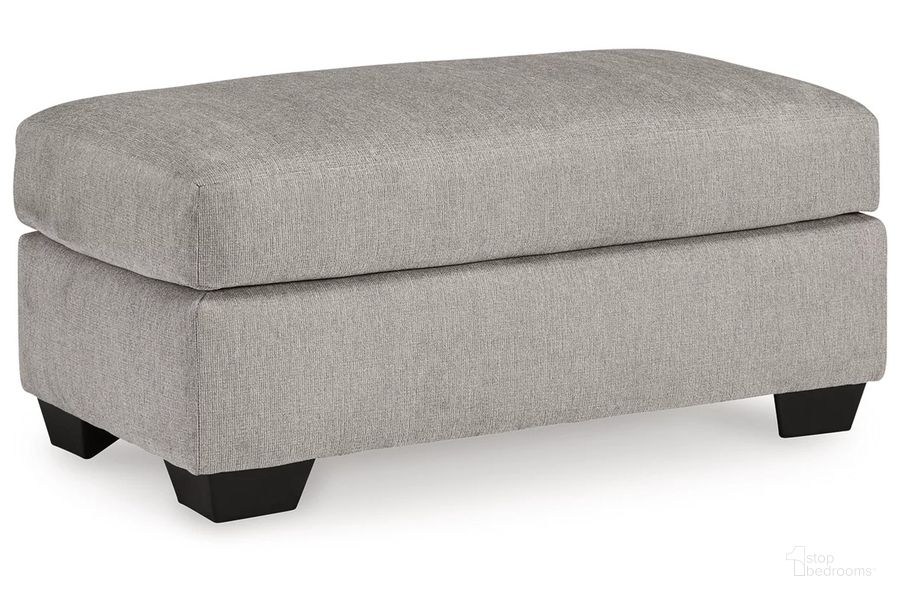The appearance of Avenal Park Ottoman In Flannel designed by Signature Design by Ashley in the modern / contemporary interior design. This flannel piece of furniture  was selected by 1StopBedrooms from Avenal Park Collection to add a touch of cosiness and style into your home. Sku: 5080514. Material: Fabric. Product Type: Ottoman. Image1