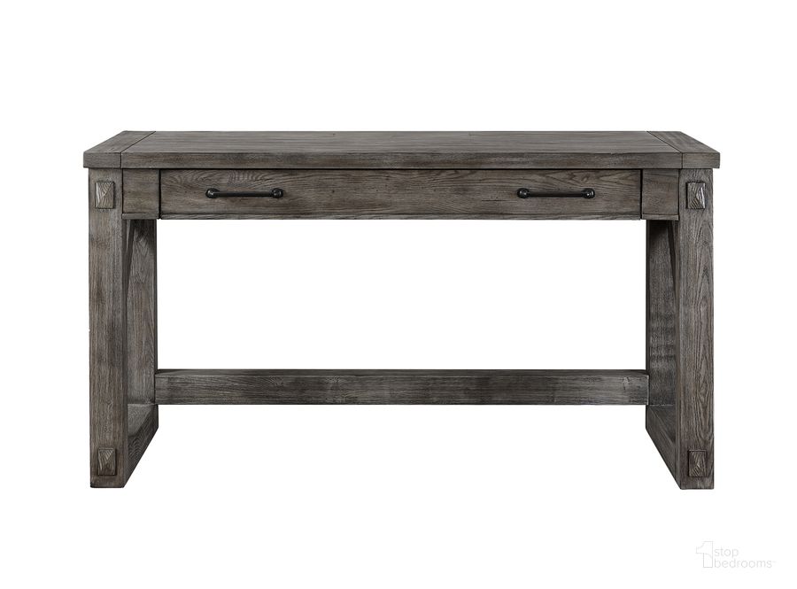 The appearance of Avondale Writing Office Desk In Weathered Gray designed by Martin Furniture in the country / farmhouse interior design. This weathered gray piece of furniture  was selected by 1StopBedrooms from Avondale Collection to add a touch of cosiness and style into your home. Sku: AE384G. Material: Wood. Product Type: Office Desk. Image1