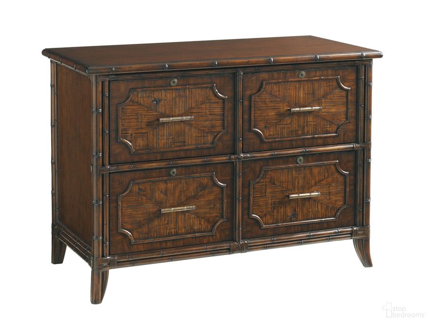 The appearance of Bal Harbour Sienna Laguna Beach File Chest designed by Sligh in the transitional interior design. This brown piece of furniture  was selected by 1StopBedrooms from Bal Harbour Collection to add a touch of cosiness and style into your home. Sku: 04-293SA-450. Material: Wood. Product Type: Filing Cabinets and Storage. Image1