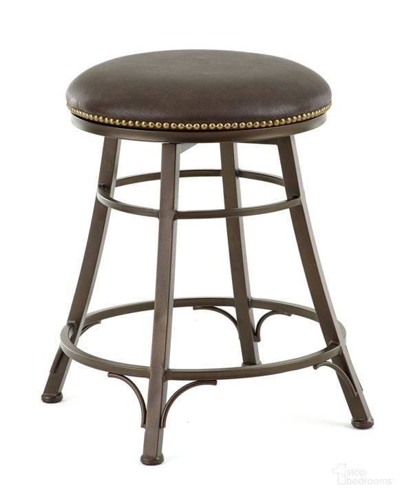 The appearance of Bali Backless Swivel Counter Stool designed by Steve Silver in the transitional interior design. This metal piece of furniture  was selected by 1StopBedrooms from Bali Collection to add a touch of cosiness and style into your home. Sku: BL500SCC. Material: Metal. Product Type: Barstool. Image1