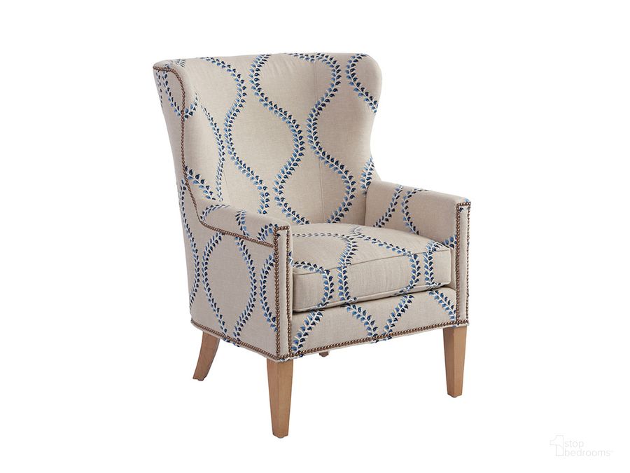 The appearance of Barclay Butera Upholstery Avery Wing Chair 01-5530-11BB-40 designed by Barclay Butera in the transitional interior design. This  piece of furniture  was selected by 1StopBedrooms from  to add a touch of cosiness and style into your home. Sku: 01-5530-11BB-40. Material: Wood. Product Type: Living Room Chair. Image1