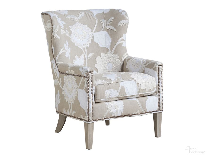 The appearance of Barclay Butera Upholstery Avery Wing Chair 01-5530-11DD-40 designed by Barclay Butera in the transitional interior design. This  piece of furniture  was selected by 1StopBedrooms from  to add a touch of cosiness and style into your home. Sku: 01-5530-11DD-40. Material: Wood. Product Type: Living Room Chair. Image1