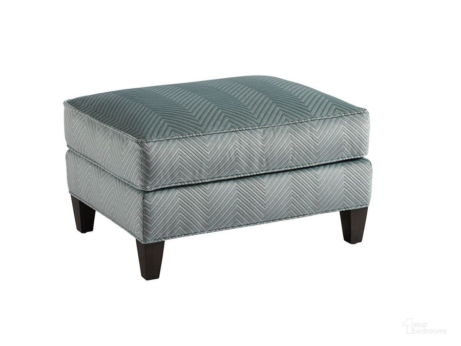 The appearance of Barclay Butera Upholstery Malcolm Ottoman designed by Barclay Butera in the transitional interior design. This  piece of furniture  was selected by 1StopBedrooms from  to add a touch of cosiness and style into your home. Sku: 01-5125-44-40. Material: Wood. Product Type: Ottoman.