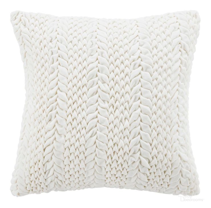 The appearance of Barlett Pillow PLS878A-1220 designed by Safavieh in the modern / contemporary interior design. This cream piece of furniture  was selected by 1StopBedrooms from Barlett Collection to add a touch of cosiness and style into your home. Sku: PLS878A-1220. Material: Cotton. Product Type: Pillows and Throw. Image1