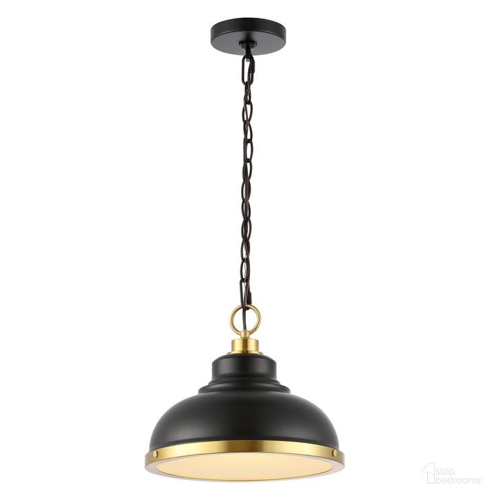 The appearance of Bastion Pendant in Oil Rubbed Bronze designed by Safavieh in the modern / contemporary interior design. This oil rubbed bronze piece of furniture  was selected by 1StopBedrooms from Bastion Collection to add a touch of cosiness and style into your home. Sku: PND4137A. Product Type: Pendant Lighting. Material: Iron. Image1