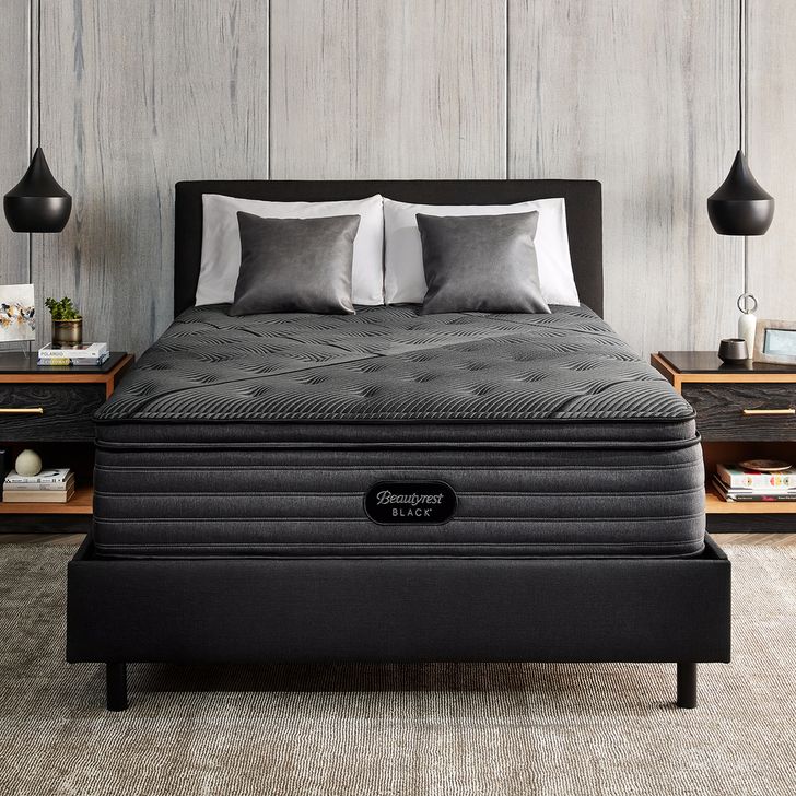 The appearance of Beautyrest Black L-Class Medium Pillow Top Full Mattress designed by Beautyrest in the modern / contemporary interior design. This black charcoal piece of furniture  was selected by 1StopBedrooms from Black Collection to add a touch of cosiness and style into your home. Sku: 700811473-1030. Product Type: Mattress. Bed Size: Full. Size: Full. Comfort Level: Medium. Mattress Top: Pillow Top. Mattress Type: Innerspring. Mattress Thickness: 14". Material: Foam. Comfort Level: Medium. Image1