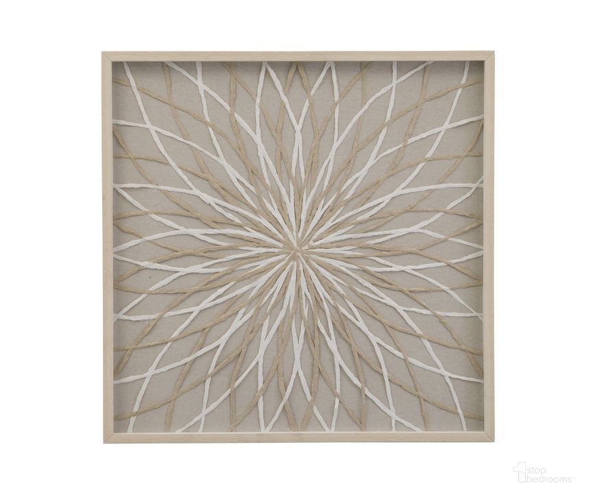 The appearance of Bengaline Wall Art In Tan designed by Bassett Mirror Company in the traditional interior design. This tan piece of furniture  was selected by 1StopBedrooms from  to add a touch of cosiness and style into your home. Sku: 7500-772. Product Type: Wall Art. Material: MDF. Image1