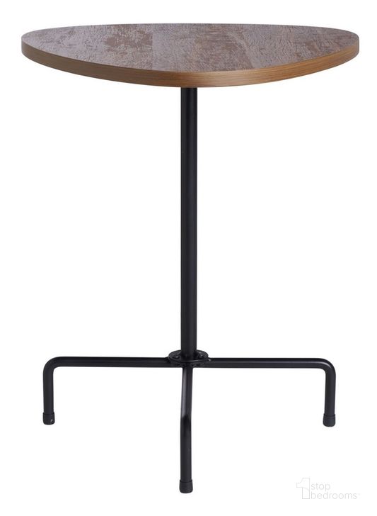 The appearance of Berlin Tripod Side Table in Walnut and Black designed by Safavieh in the transitional interior design. This walnut and black piece of furniture  was selected by 1StopBedrooms from Berlin Collection to add a touch of cosiness and style into your home. Sku: ACC4207D. Product Type: Side Table. Material: MDF. Image1