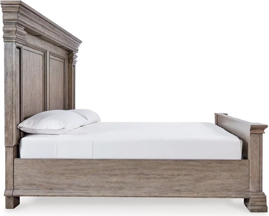 Blairhurst King Panel Bed In Grayish Brown By Ashley Furniture 