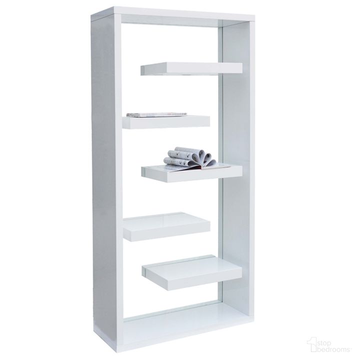 The appearance of Bristol Modern Wood Bookcase In White designed by Best Master Furniture in the modern / contemporary interior design. This white piece of furniture  was selected by 1StopBedrooms from Bristol Collection to add a touch of cosiness and style into your home. Sku: BS1. Material: Wood. Product Type: Bookcase. Image1