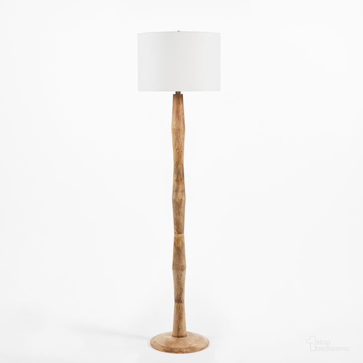 The appearance of Brodie Floor Lamp in Natural designed by Safavieh in the modern / contemporary interior design. This natural piece of furniture  was selected by 1StopBedrooms from Brodie Collection to add a touch of cosiness and style into your home. Sku: FLL2002A. Material: Wood. Product Type: Floor Lamp. Image1