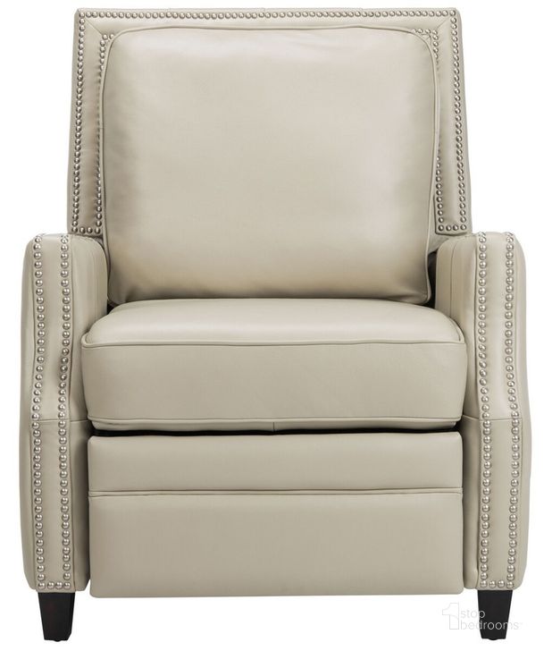 The appearance of Buddy Recliner In Cream designed by Safavieh Couture in the modern / contemporary interior design. This cream piece of furniture  was selected by 1StopBedrooms from Buddy Collection to add a touch of cosiness and style into your home. Sku: KNT3032E. Material: Wood. Product Type: Recliners and Rocker. Image1