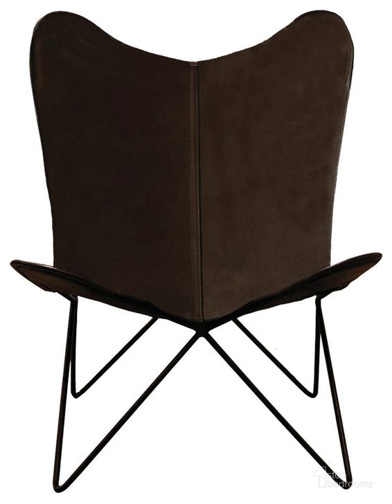 The appearance of Butterfly Leather Accent Chair Set of 4 In Black designed by Primitive Collections in the modern / contemporary interior design. This black piece of furniture  was selected by 1StopBedrooms from  to add a touch of cosiness and style into your home. Sku: PC02201756DB10. Material: Leather. Product Type: Accent Chair.