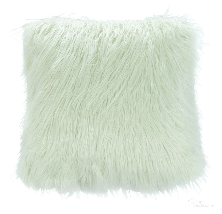 The appearance of Caelie Faux Fur Pillow designed by Safavieh in the glam interior design. This mint piece of furniture  was selected by 1StopBedrooms from Safavieh PLS Collection to add a touch of cosiness and style into your home. Sku: PLS7021A-2020. Product Type: Pillows and Throw. Material: Acrylic. Image1