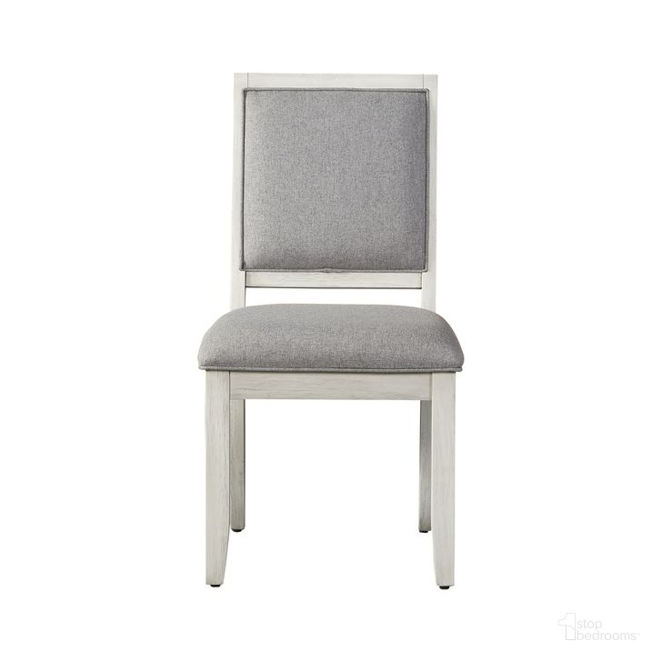 The appearance of Canova Parsons Chair - Set Of 2 designed by Steve Silver in the transitional interior design. This grey piece of furniture  was selected by 1StopBedrooms from Canova Collection to add a touch of cosiness and style into your home. Sku: CV500SG. Material: Wood. Product Type: Accent Chair. Image1