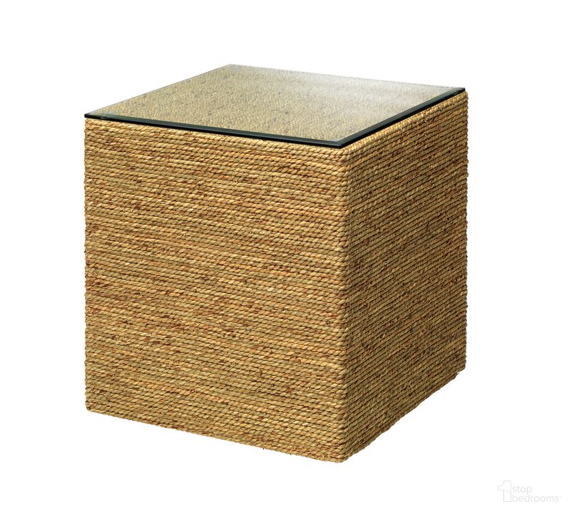 The appearance of Captain Square Side Table designed by Jamie Young Company in the coastal interior design. This natural piece of furniture  was selected by 1StopBedrooms from Captain Collection to add a touch of cosiness and style into your home. Sku: 20CAPT-SQNA. Product Type: Side Table. Image1