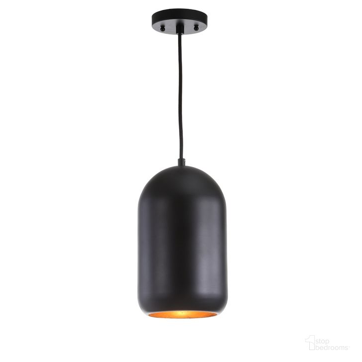 The appearance of Carisir Painted Black Pendant designed by Safavieh in the modern / contemporary interior design. This painted black piece of furniture  was selected by 1StopBedrooms from Safavieh PND Collection to add a touch of cosiness and style into your home. Sku: PND4040A. Product Type: Pendant Lighting. Image1