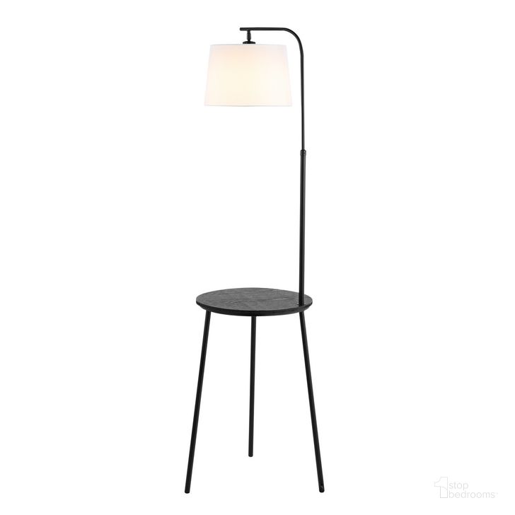 The appearance of Celyn Floor Lamp in Black designed by Safavieh in the modern / contemporary interior design. This black piece of furniture  was selected by 1StopBedrooms from Celyn Collection to add a touch of cosiness and style into your home. Sku: FLL4116A. Material: Metal. Product Type: Floor Lamp. Image1
