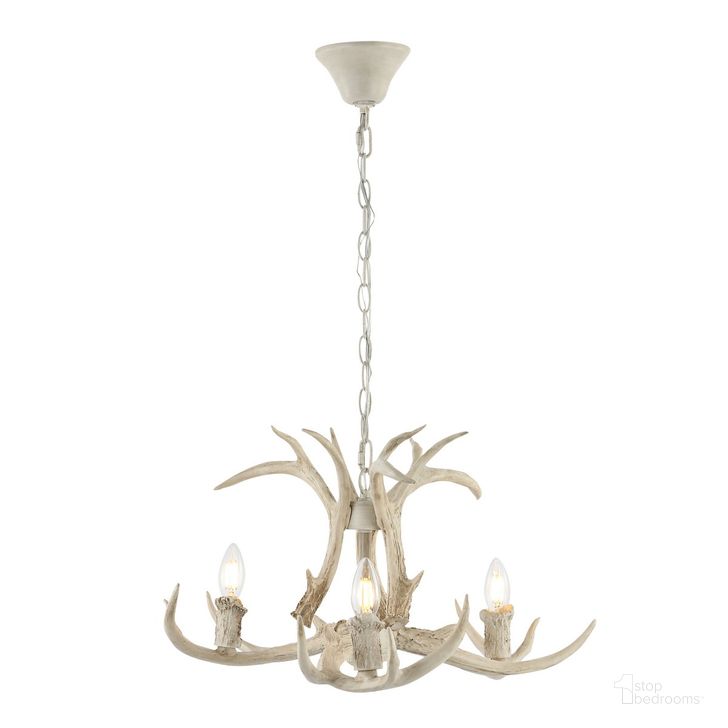 The appearance of Cenwyn Chandelier in Antique White designed by Safavieh in the country / farmhouse interior design. This antique white piece of furniture  was selected by 1StopBedrooms from Cenwyn Collection to add a touch of cosiness and style into your home. Sku: CHA4028A. Material: Metal. Product Type: Chandelier. Image1