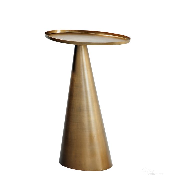 The appearance of Charli Scatter Table In Gold designed by Bassett Mirror Company in the modern / contemporary interior design. This gold piece of furniture  was selected by 1StopBedrooms from  to add a touch of cosiness and style into your home. Sku: 9585-LR-223. Material: Metal. Product Type: Accent Table. Image1