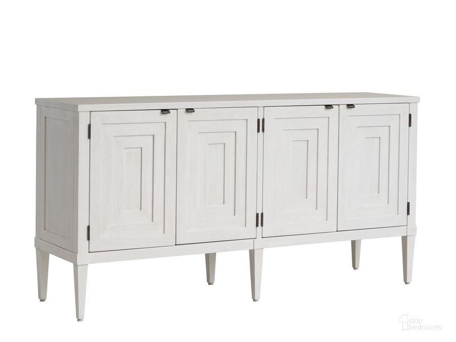 The appearance of Clearwater Media Console designed by Sligh in the modern / contemporary interior design. This white piece of furniture  was selected by 1StopBedrooms from Sanibel Collection to add a touch of cosiness and style into your home. Sku: 01-0320-660. Product Type: Media Console. Image1