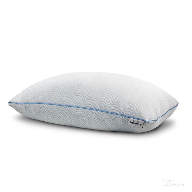 The appearance of Cloud Breeze King Dual Cooling Pillow designed by Tempur-Pedic in the modern / contemporary interior design. This white piece of furniture  was selected by 1StopBedrooms from Breeze Collection to add a touch of cosiness and style into your home. Sku: 15440325. Product Type: Pillow. Size: King. Material: Foam. Image1